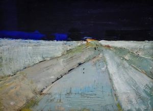 Nicolas De Stael: En Gris Noir Et Neige wall art