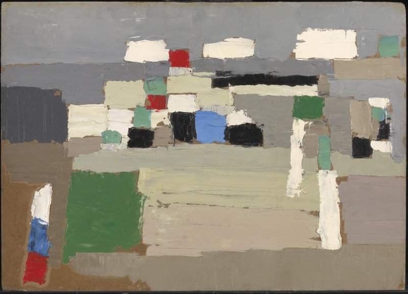 Nicolas de Staël: Landscape Study, 1952 premium reproduction