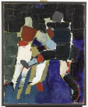 Nicolas De Staël: Footballeurs wall art