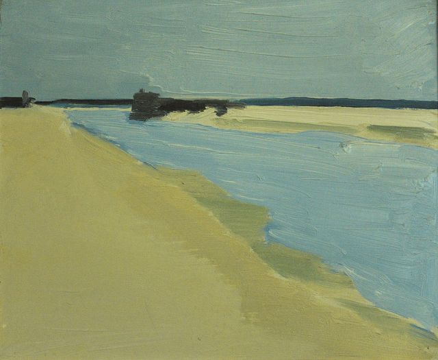 Nicolas De Stael: Beach Landscape, 1954 premium reproduction