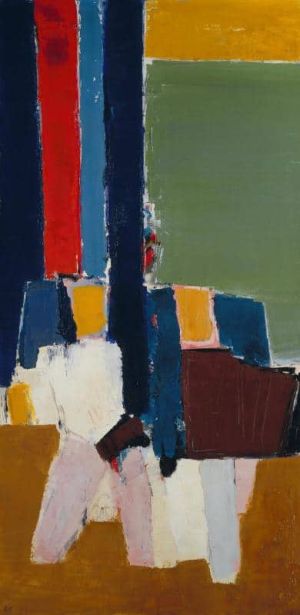 Nicolas De Stael: Le Lavandou Version 2 - 1952 wall art