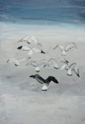 Nicolas De Stael - Les Mouettes (1955) wall art