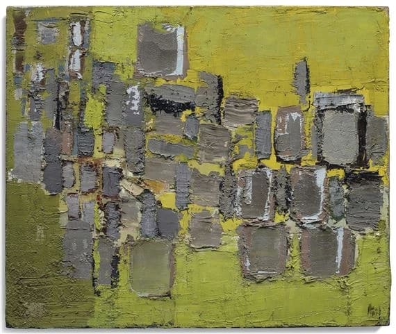 Nicolas De Staël: Paysage 1951-52 premium reproduction