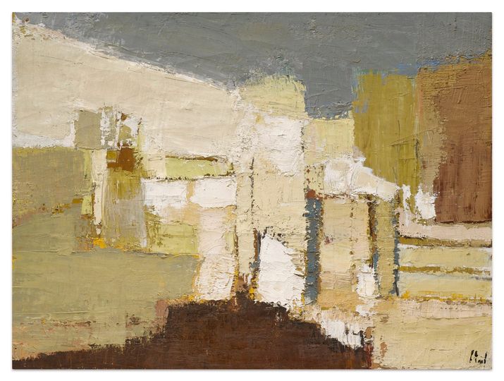 Nicolas De Stael - Paysage A Agrigente (1953) premium reproduction