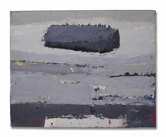 Nicolas De Stael: Paysage Au Nuage premium reproduction