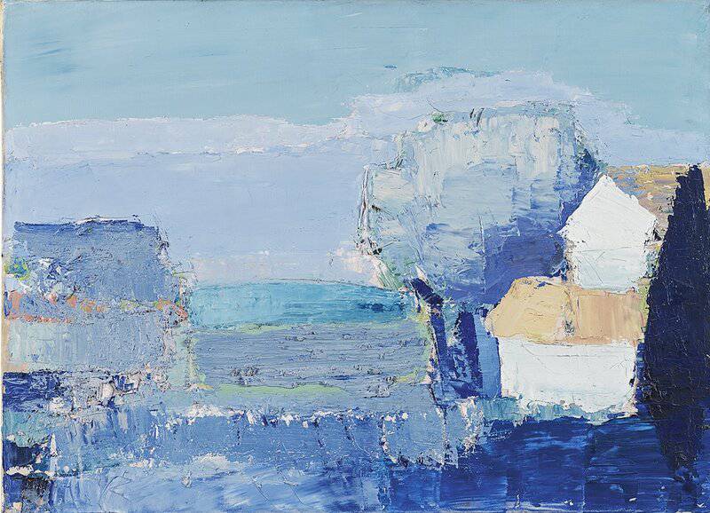 Nicolas De Stael: Paysage De Provence (1953) premium reproduction