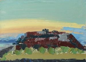 Nicolas De Stael: Paysage De Provence - Grignan wall art