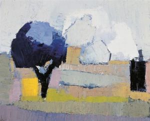 Nicolas De Stael: Paysage De Provence (1953) - Abstract Masterpiece wall art