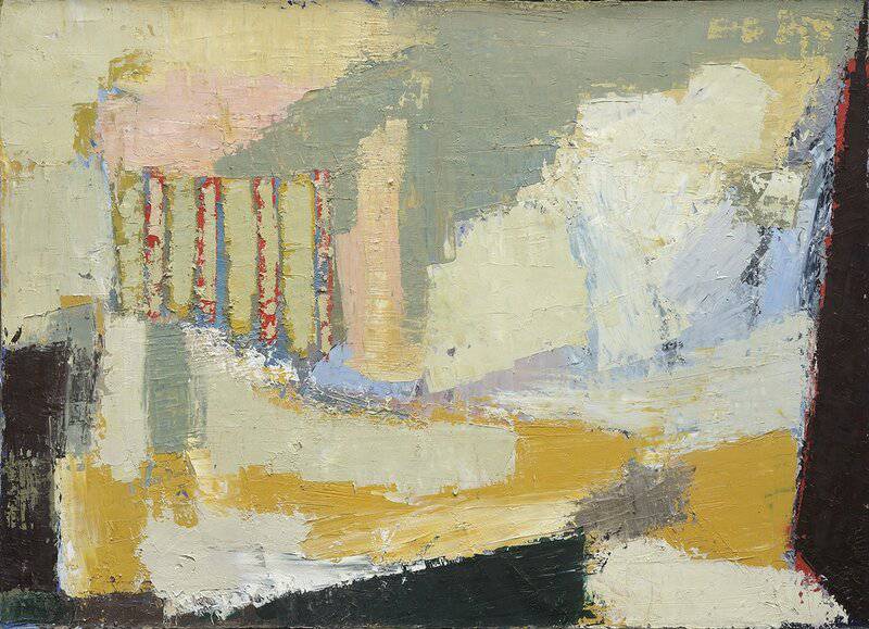Nicolas De Stael Paysage De Sicile 1953 Version 2 premium reproduction