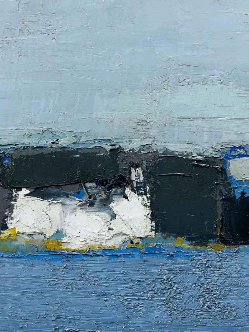Nicolas De Staël: Plage Paysage Version 2 premium reproduction