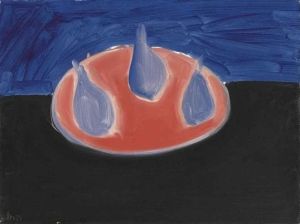 Nicolas De Stael: Poires Sur Une Assiette Rose, 1954 wall art