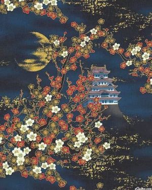 Nobu Fujiyama: Moonlit Dragon's Haven wall art