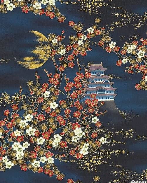 Nobu Fujiyama: Moonlit Dragon's Haven premium reproduction printed or painted