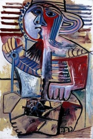 Pablo Picasso's Child With A Shovel, 1971 wall art