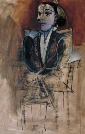 Pablo Picasso: Dora Maar Seated (1938) wall art