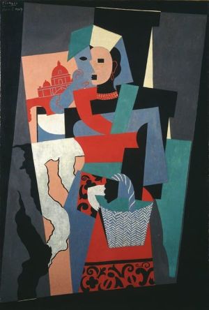 Pablo Picasso: The Italian (1917) wall art