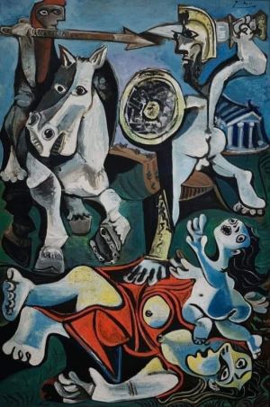 Pablo Picasso - The Rape of the Sabine Women (1963) wall art