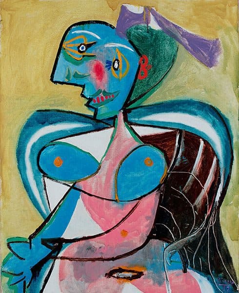 Pablo Picasso: Woman From Arles, 1937 premium reproduction