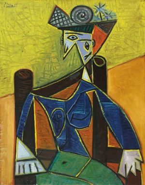 Pablo Picasso - Woman Sitting In An Armchair, 1941 wall art