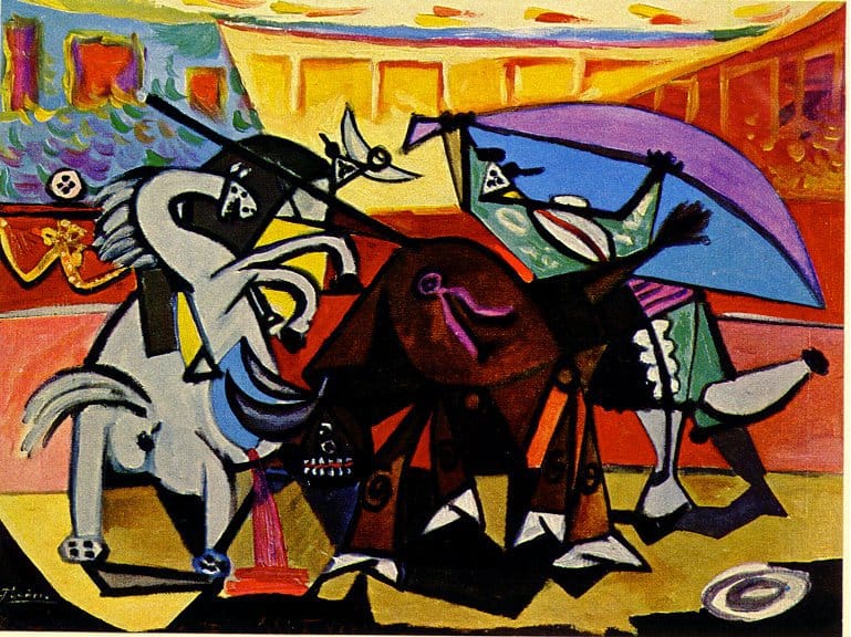 Picasso's Bullfight premium reproduction