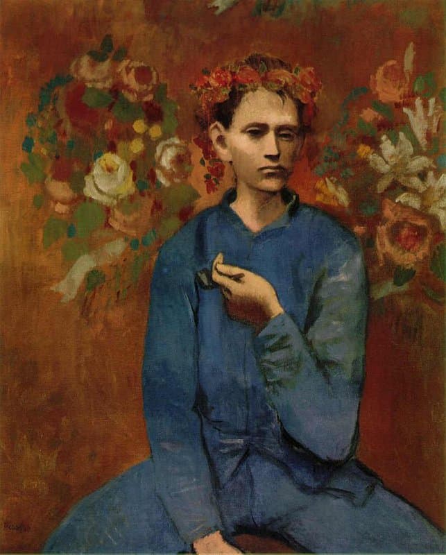 Picasso: Boy with a Pipe premium reproduction