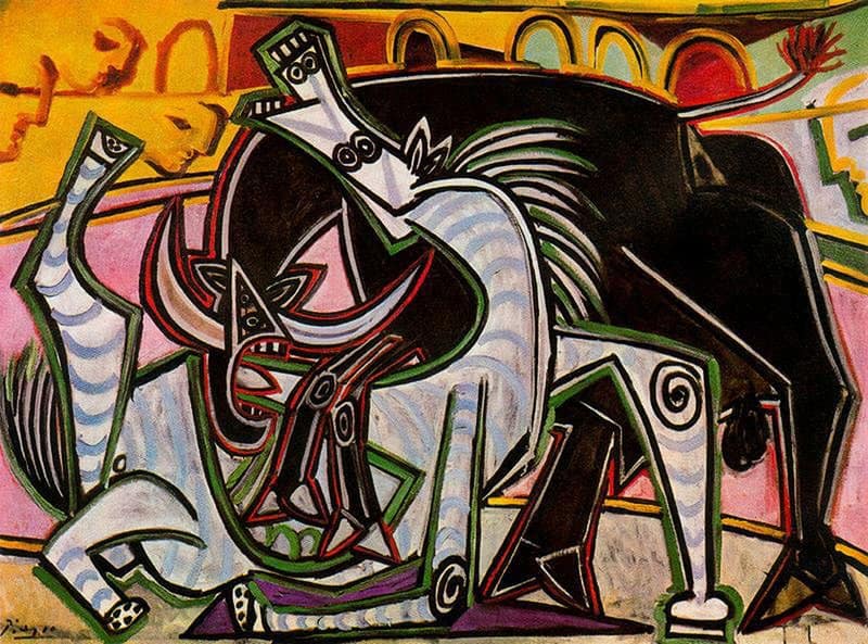 Picasso Bullfight premium reproduction