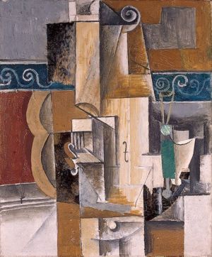 Picasso: Guitar and Violin wall art