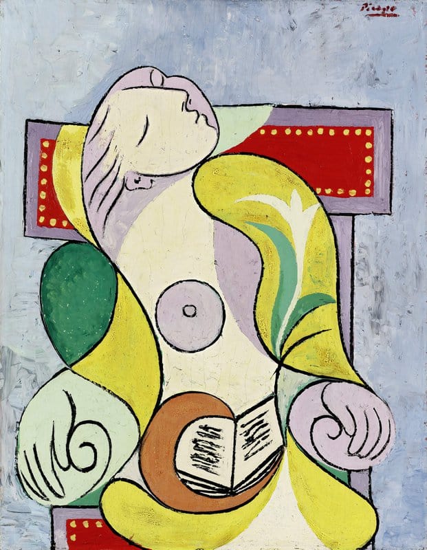 Picasso La Lecture premium reproduction