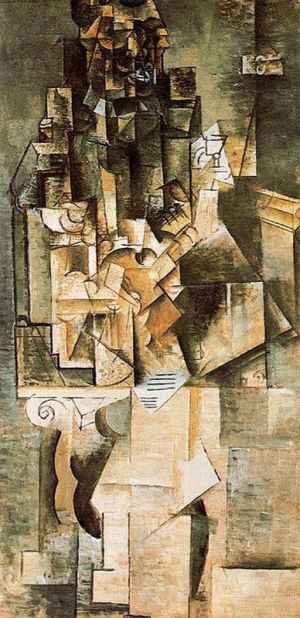 Picasso: Man with a Guitar wall art