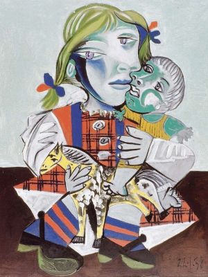 Picasso: Maya With Doll wall art