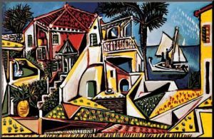 Picasso Mediterranean Landscape wall art