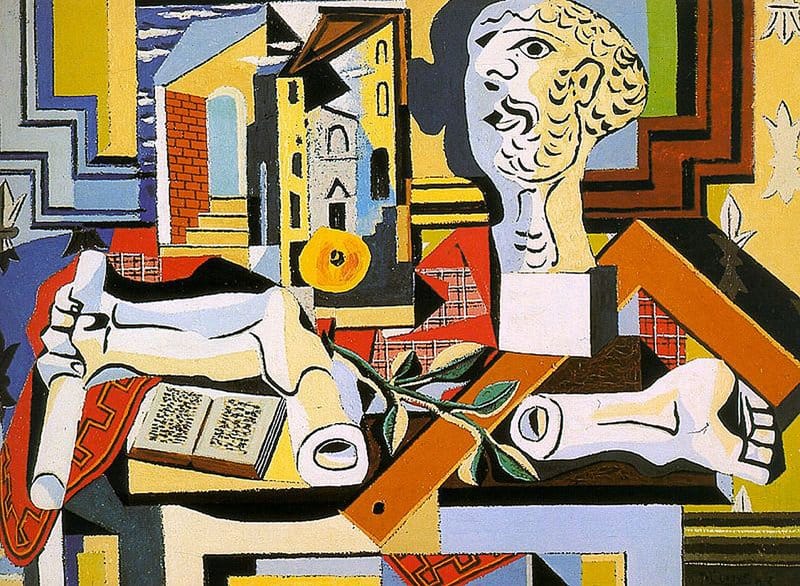 Picasso's Plaster Head and Arm premium reproduction
