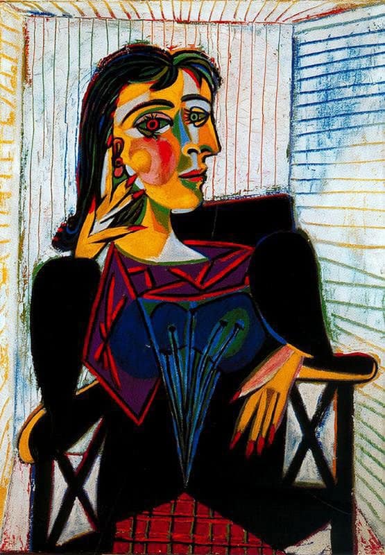 Picasso Portrait of Dora Maar premium reproduction