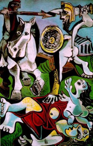 Pablo Picasso: The Abduction of the Sabines wall art