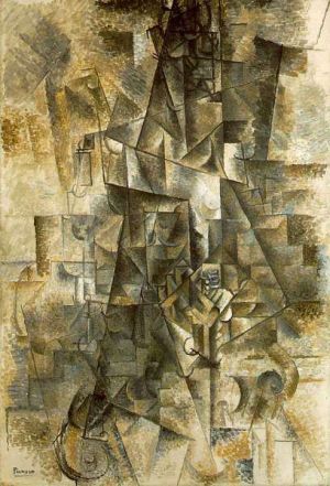 Picasso's The Accordionist: A Cubist Masterpiece wall art