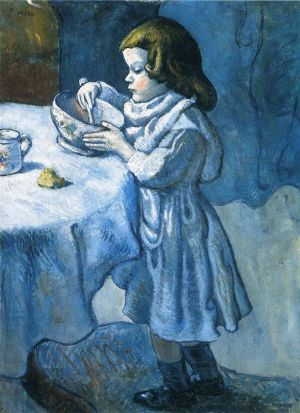 Picasso: Child with a Soup Bowl wall art