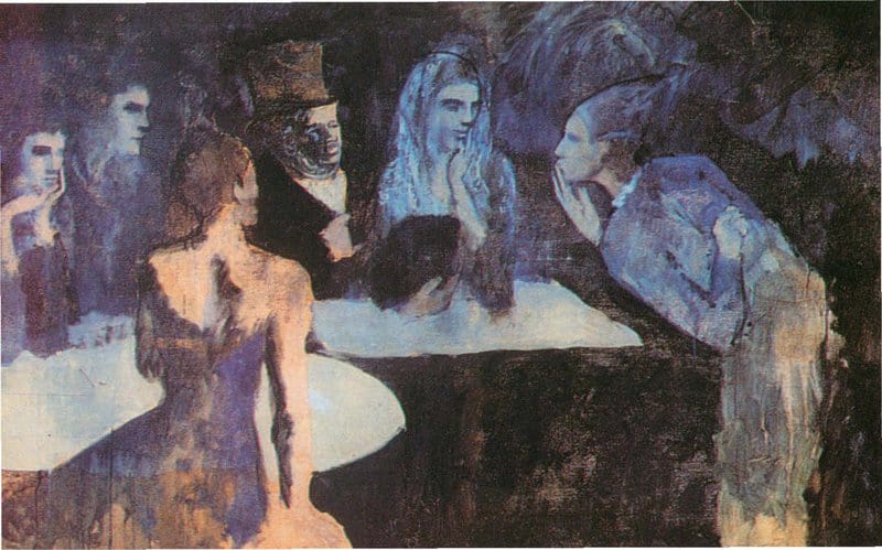 Picasso - The Marriage of Pierrette premium reproduction