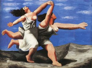 Picasso's Dynamic Race wall art