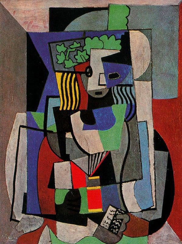 Picasso The Student premium reproduction
