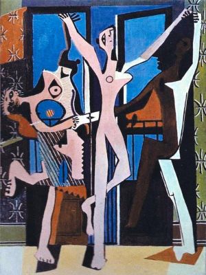 Picasso's The Three Dancers wall art