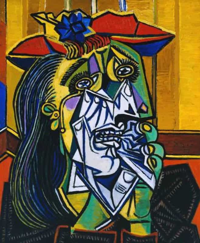 Picasso: The Weeping Woman - An Icon of Emotional Turmoil premium reproduction
