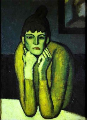 Picasso: Woman with Chignon wall art