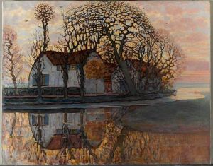 Piet Mondrian - Farm Near Duivendrecht wall art