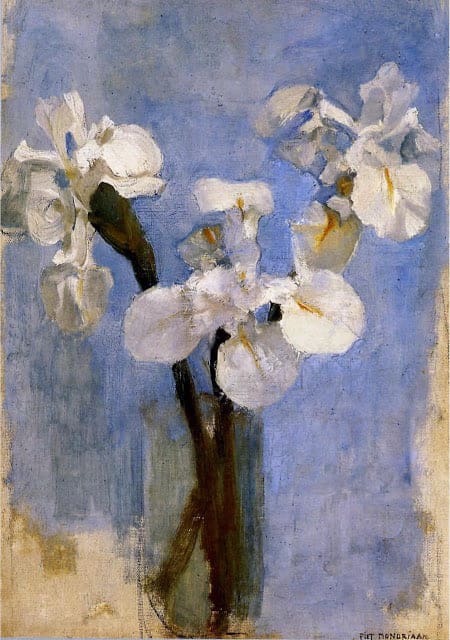 Piet Mondrian: Flower Sun, 1909 premium reproduction