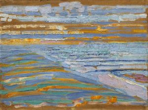 Piet Mondrian: View From The Dunes With Beach And Piers wall art