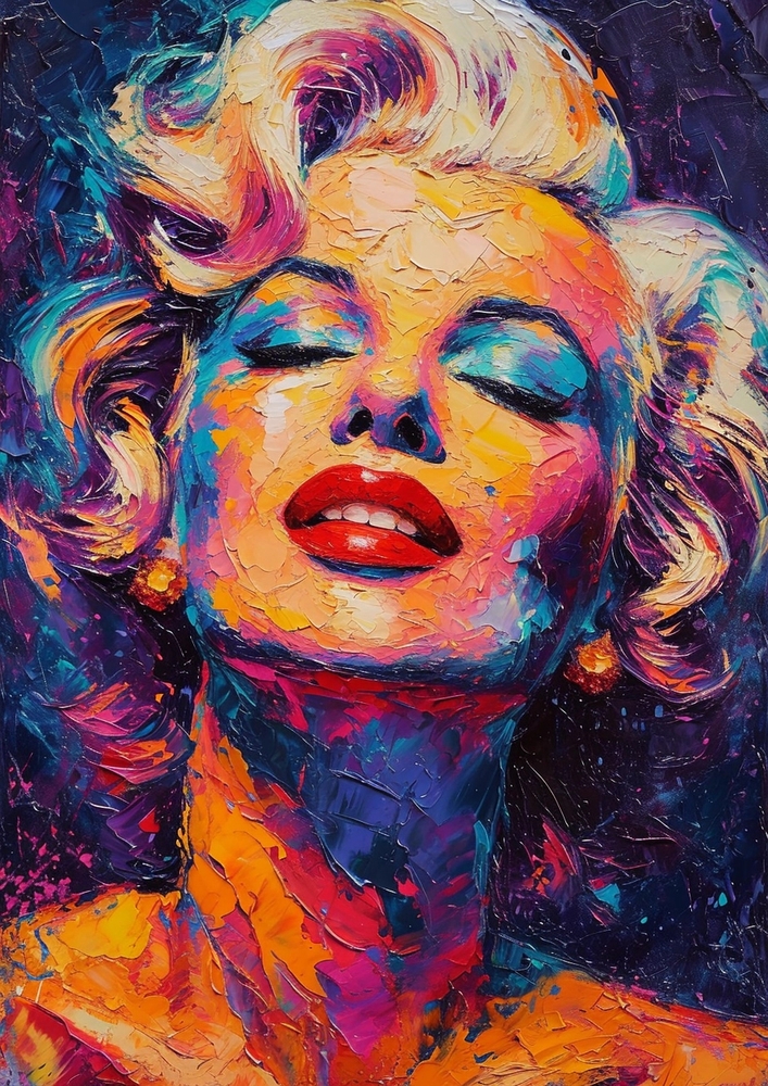 Vibrant Iconic Elegance premium reproduction