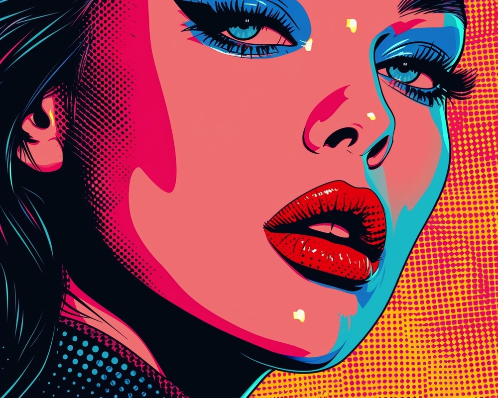 Vivid Epoch - Contemporary Icon premium reproduction