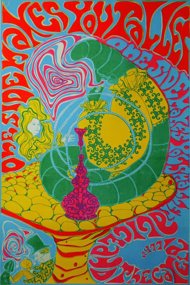 Psychedelic Echoes: Vibrant Pop Art premium reproduction