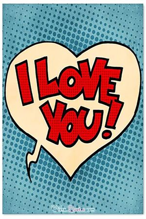 Pop Art Love Expression wall art