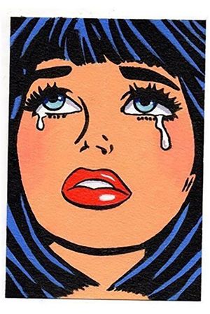 Iconic Tears: A Dive into Emotion in Pop Art wall art